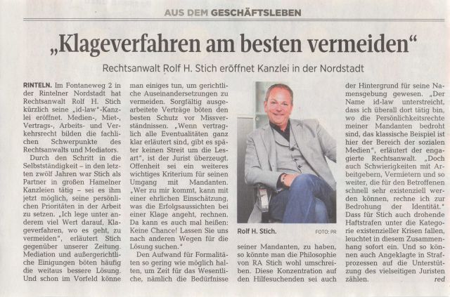 Schaumburger Zeitung, 27.10.2016